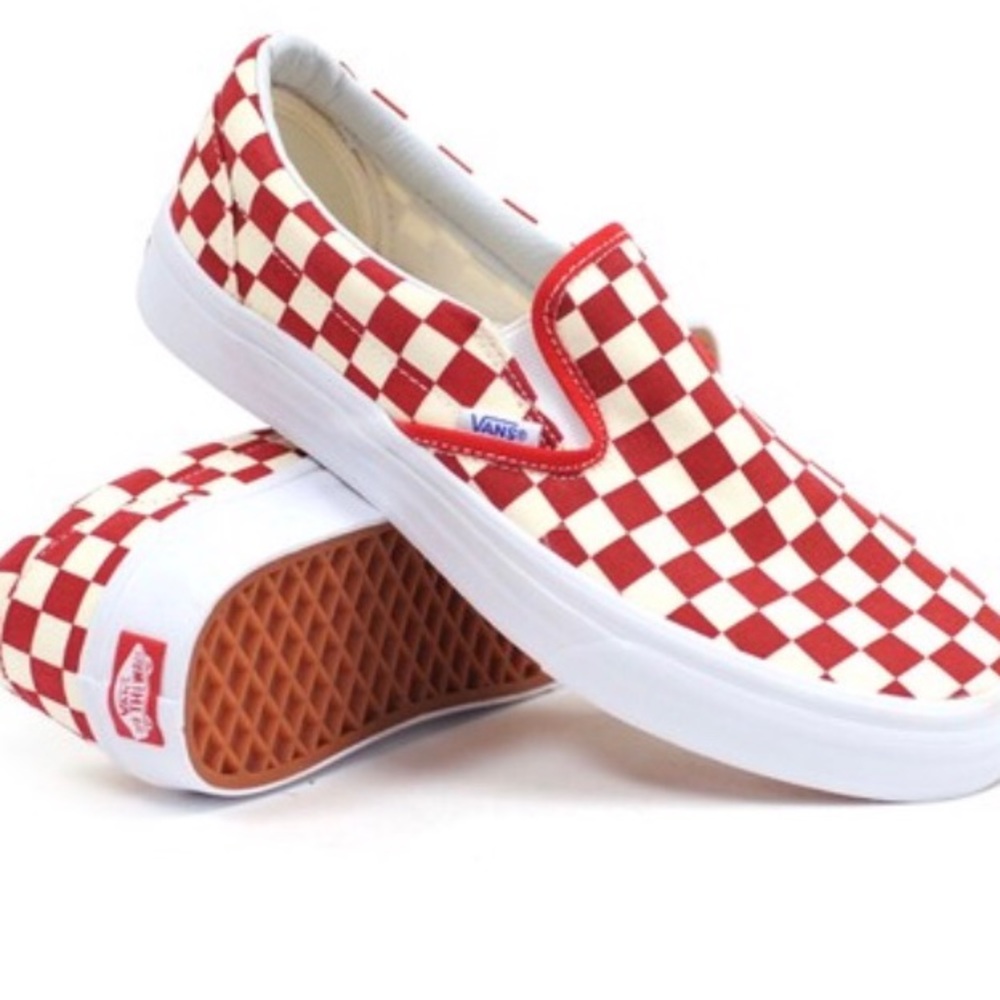 Checkered Slip-On Vans